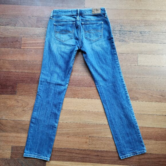 Abercrombie & Fitch "The A&F Skinny" Low Rise Jeans Size 27/4S - Picture 13 of 16